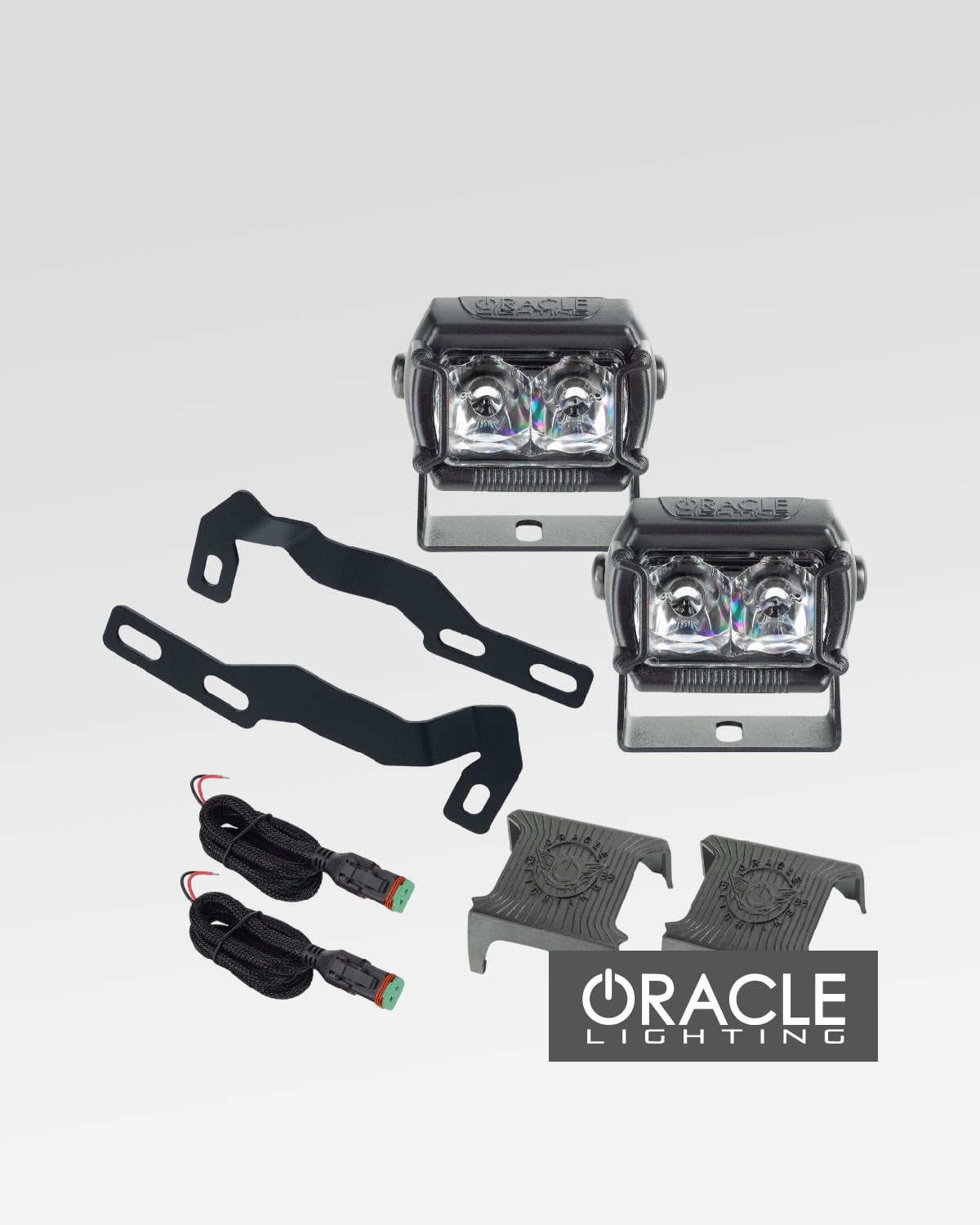Oracle Lighting Vega Series 2 LED Ditch Light Kit with Spot Beam Pattern and Clear Lens for 3rd-Gen Tacoma (2016–2023)