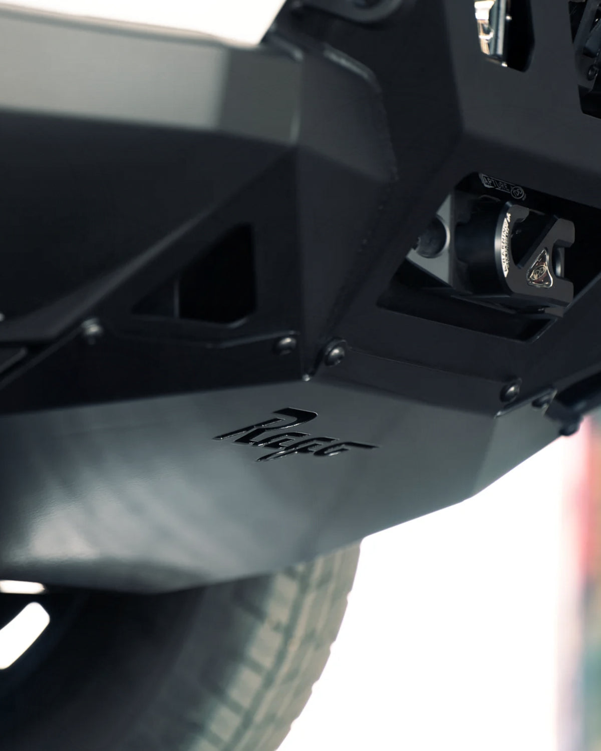 Rago Fabrication 3/16 in Aluminum Low-Profile Front Bumper Skid Plate for Land Cruiser 250 Series (2024–Present)