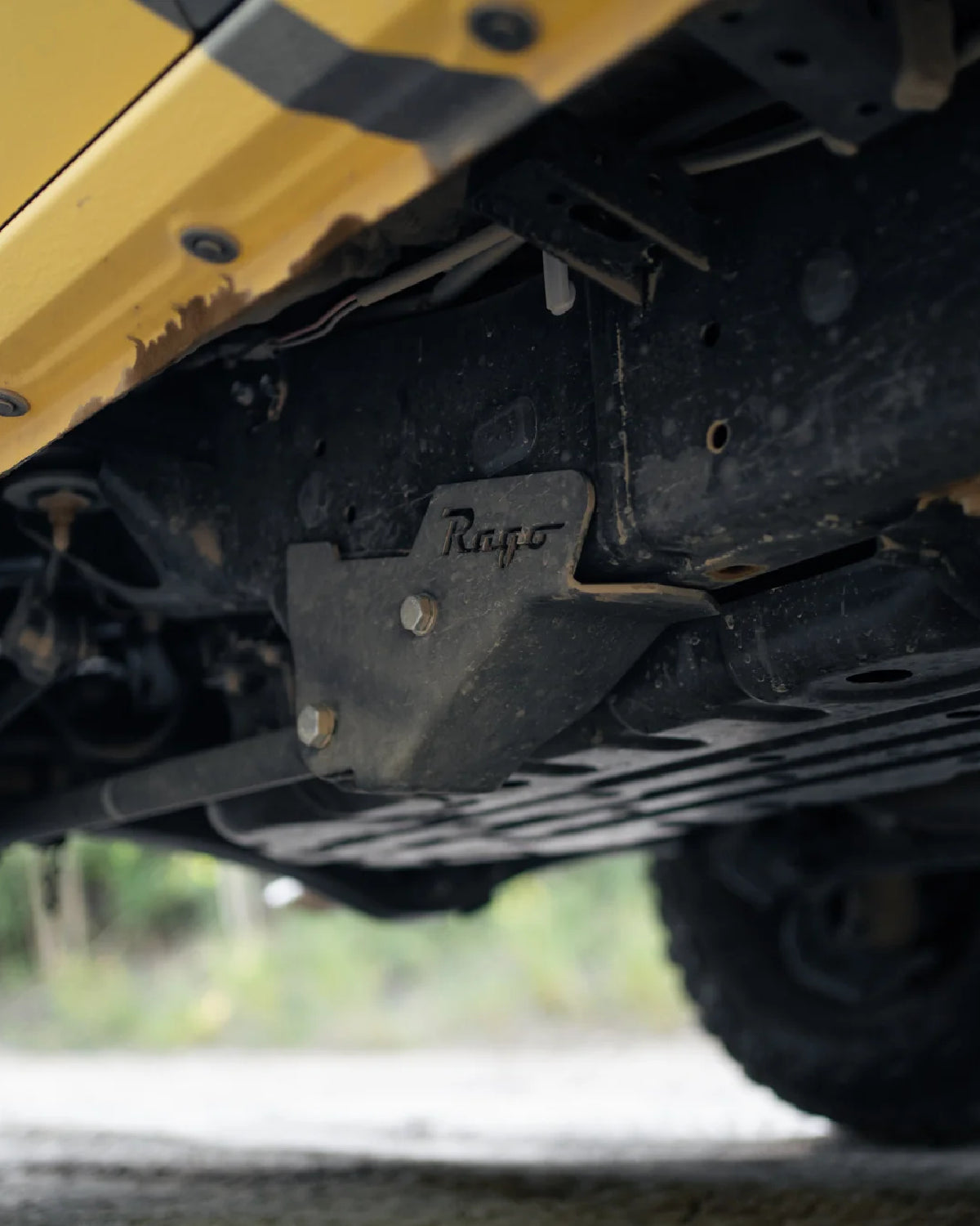 Rago Fabrication 4 mm Steel Front Link Mount Skid Plates for 6th-Gen 4Runner (2025–Present) - Pair