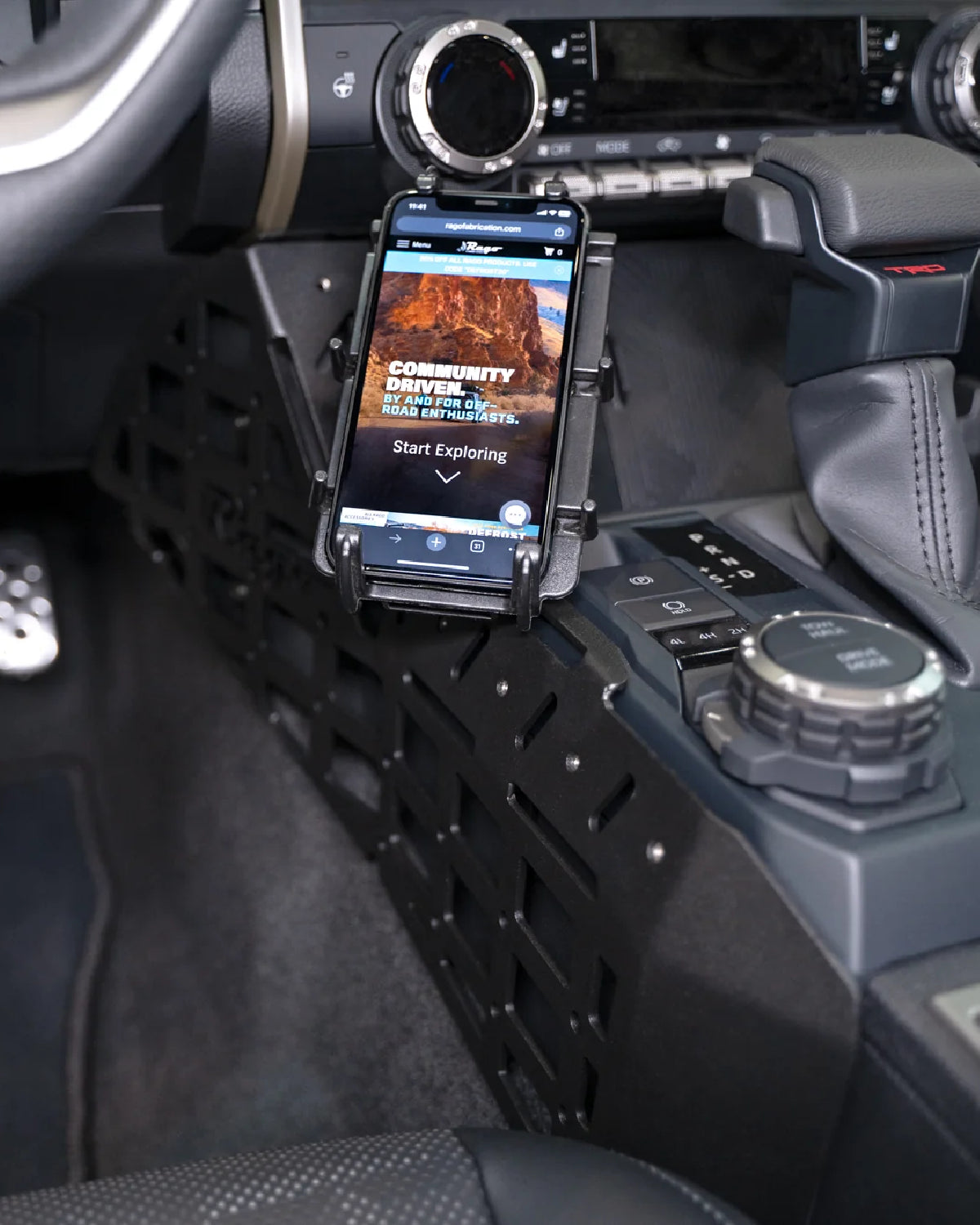 Rago Fabrication Center Console MOLLE Panels for 6th-Gen 4Runner (2025–Present) - Pair