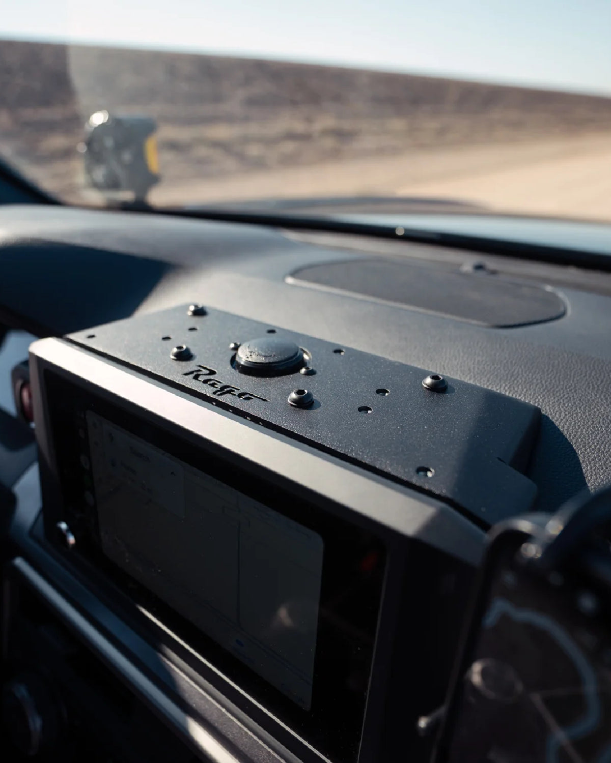 Rago Fabrication Dashboard Accessory Mounting Panel for 6th-Gen 4Runner with 8 in Infotainment Screen (2025–Present)