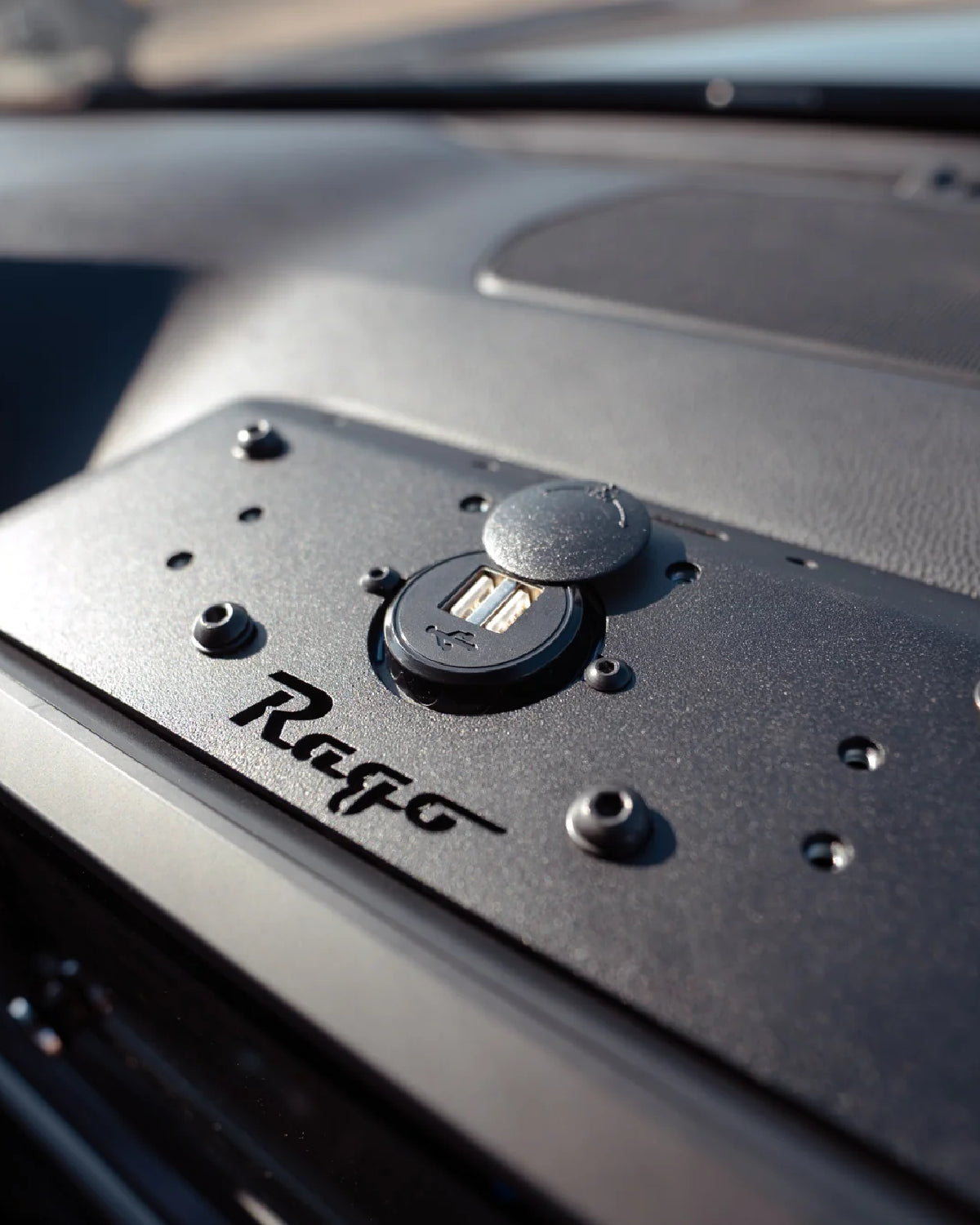 Rago Fabrication Dashboard Accessory Mounting Panel for 6th-Gen 4Runner with 8 in Infotainment Screen (2025–Present)