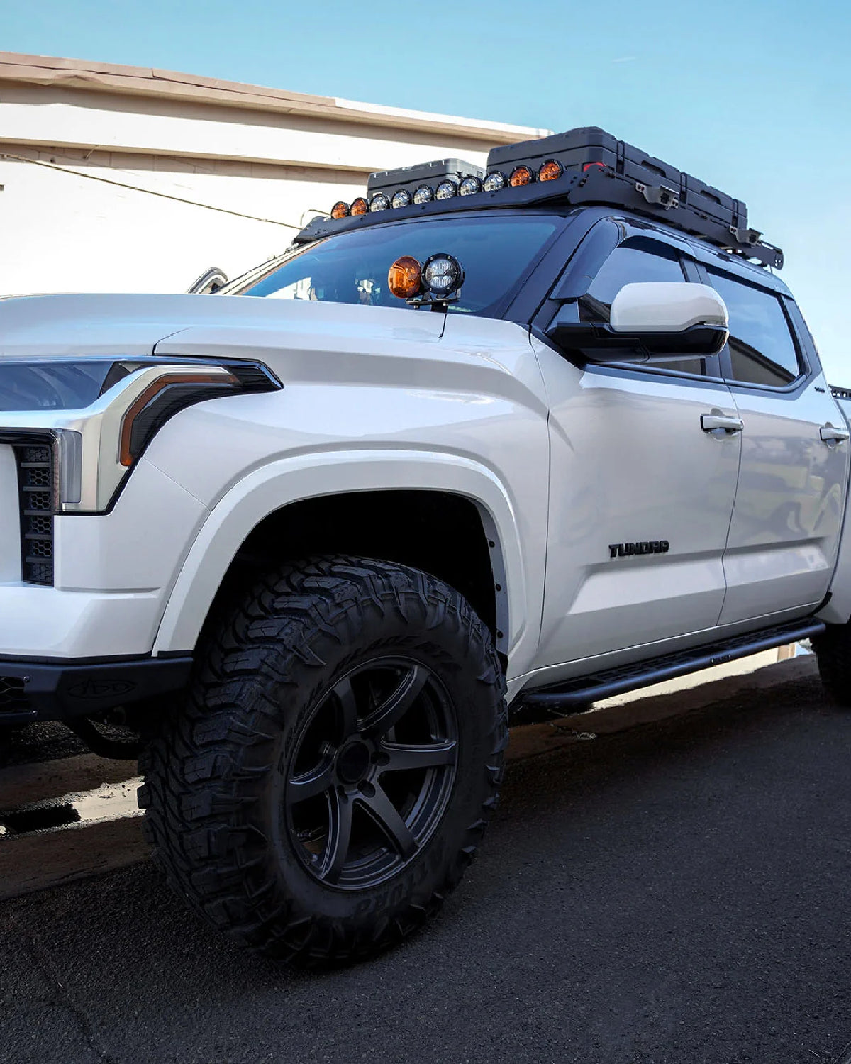 Rago Fabrication Double Ditch Light Mounting Brackets for 3rd-Gen Tundra (2022–Present) - Pair