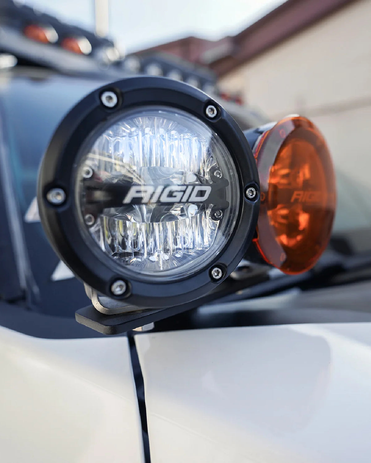 Rago Fabrication Double Ditch Light Mounting Brackets for 3rd-Gen Tundra (2022–Present) - Pair