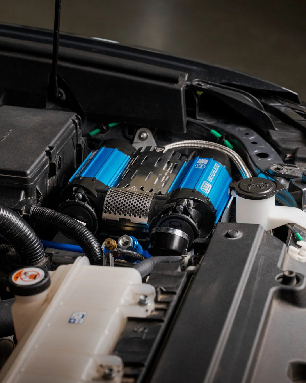 Rago Fabrication Engine Bay Air Compressor Mounting Bracket for 6th-Gen 4Runner (2025–Present)