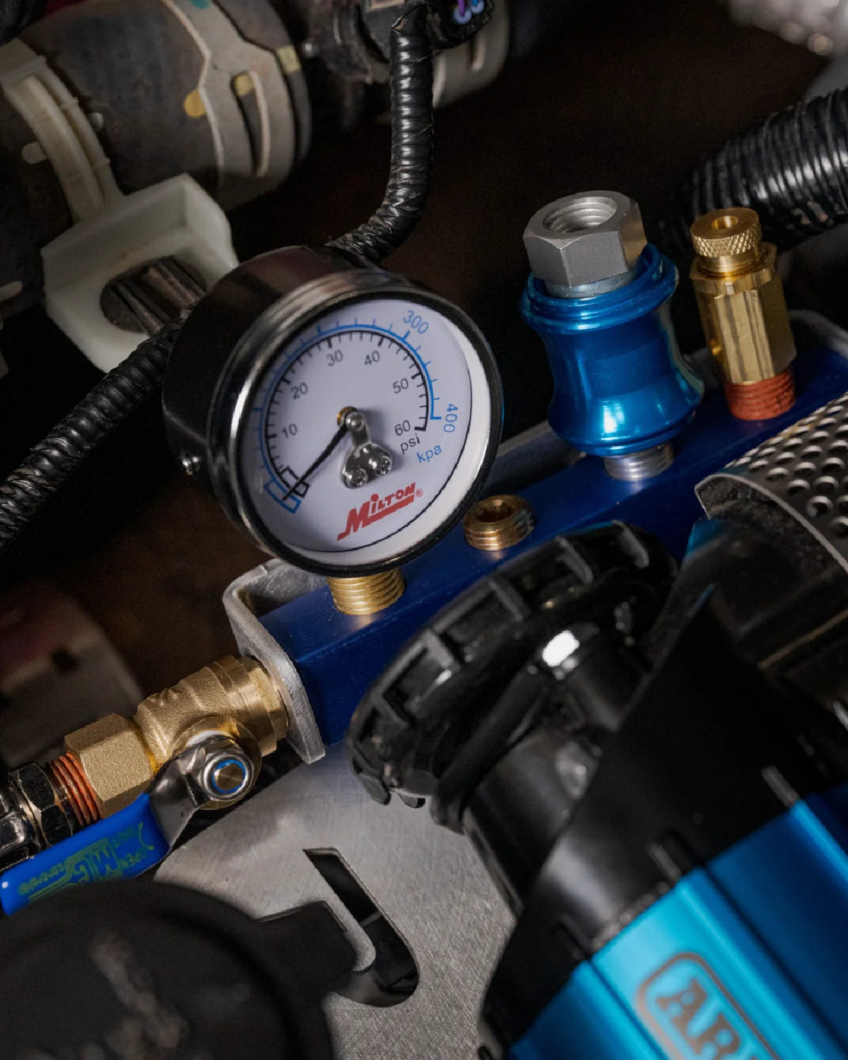 Rago Fabrication Engine Bay Air Compressor Mounting Bracket for 6th-Gen 4Runner (2025–Present)