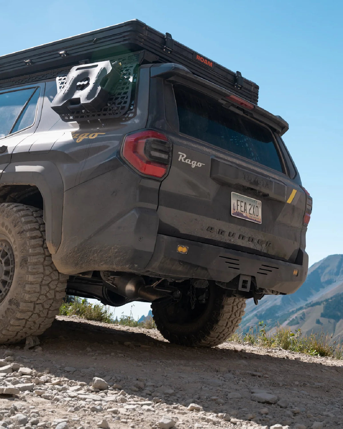 Rago Fabrication Low-Porfile Rear Bumper for 6th-Gen 4Runner (2025–Present)