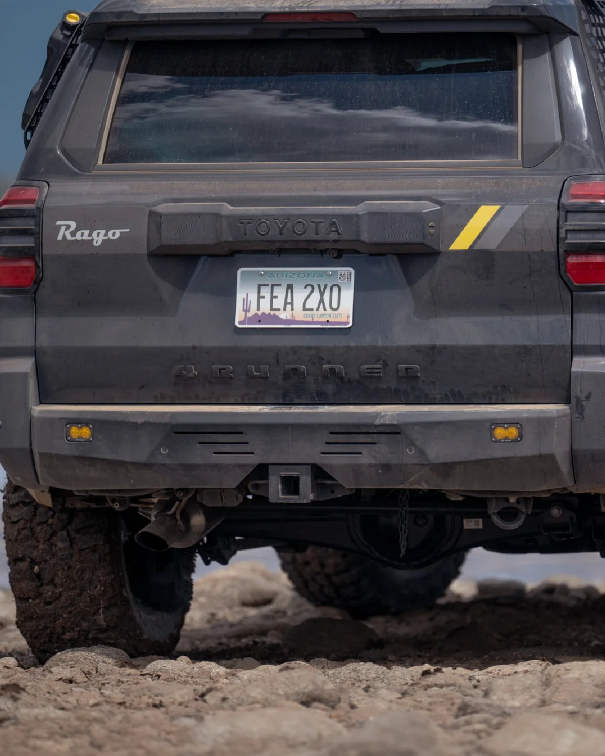 Rago Fabrication Low-Porfile Rear Bumper for 6th-Gen 4Runner (2025–Present)