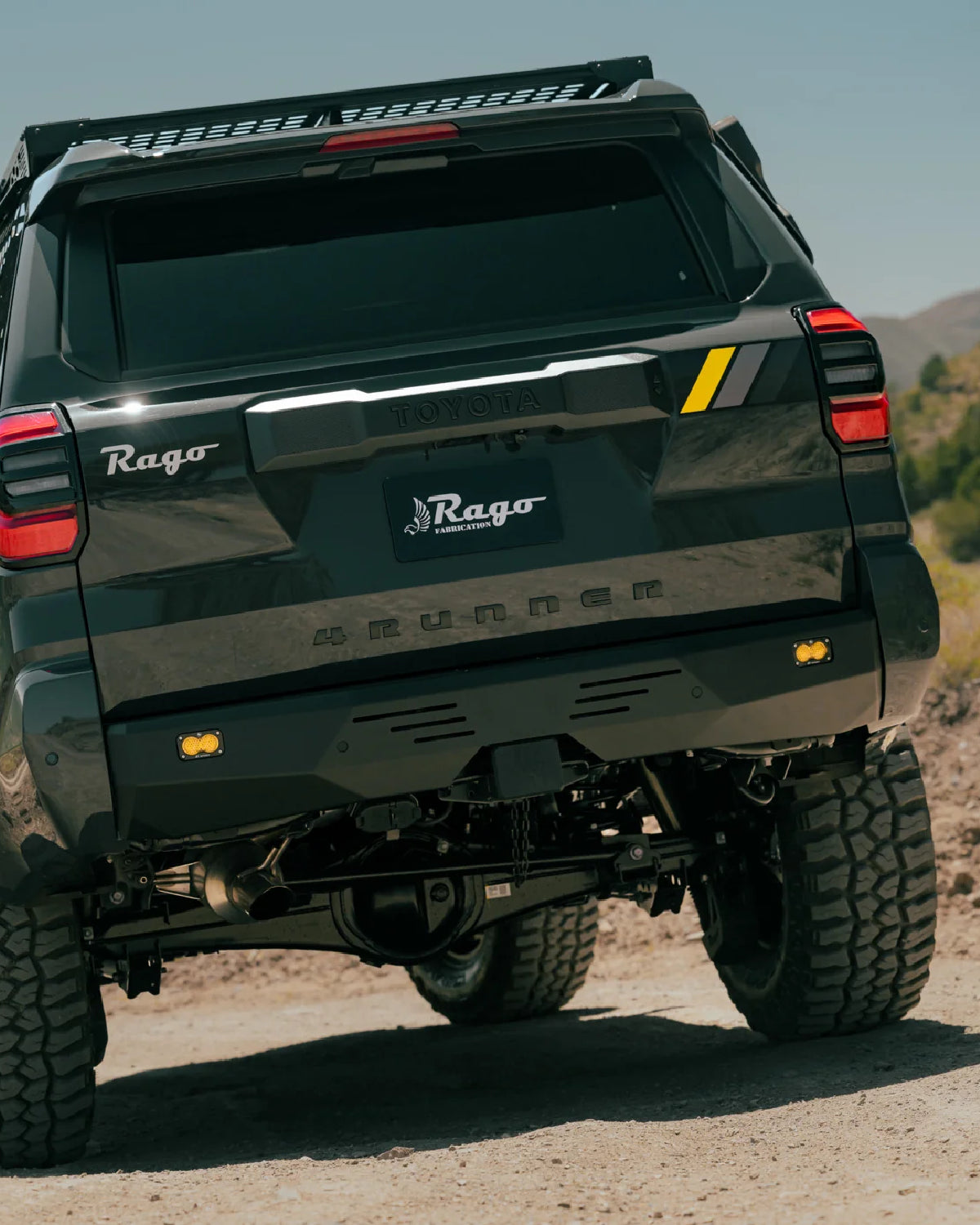 Rago Fabrication Low-Porfile Rear Bumper for 6th-Gen 4Runner (2025–Present)