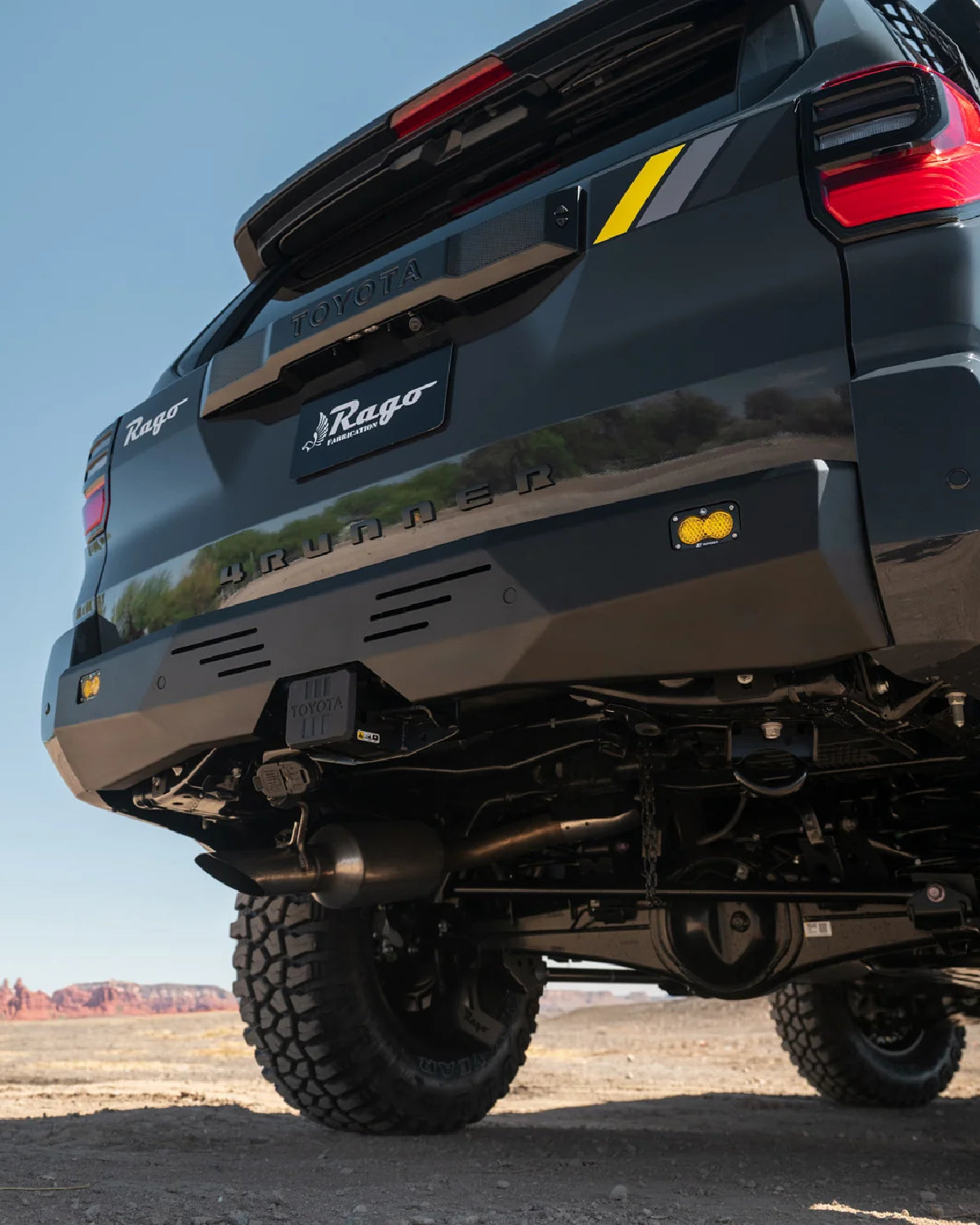 Rago Fabrication Low-Porfile Rear Bumper for 6th-Gen 4Runner (2025–Present)