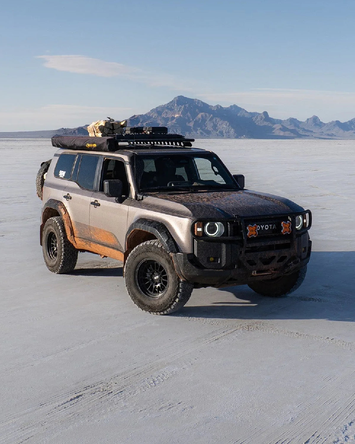 Rago Fabrication Low-Profile Front Bumper Brush Guard for Land Cruiser 250 Series (2024–Present)