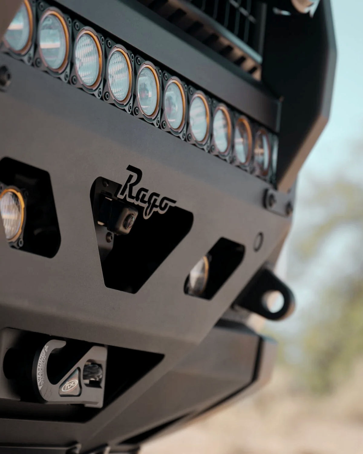 Rago Fabrication Low-Profile Front Bumper for Land Cruiser 250 Series (2024–Present)