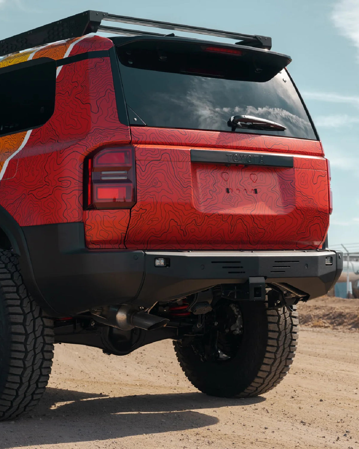 Rago Fabrication Low-Profile Rear Bumper for Land Cruiser 250 Series (2024–Present)