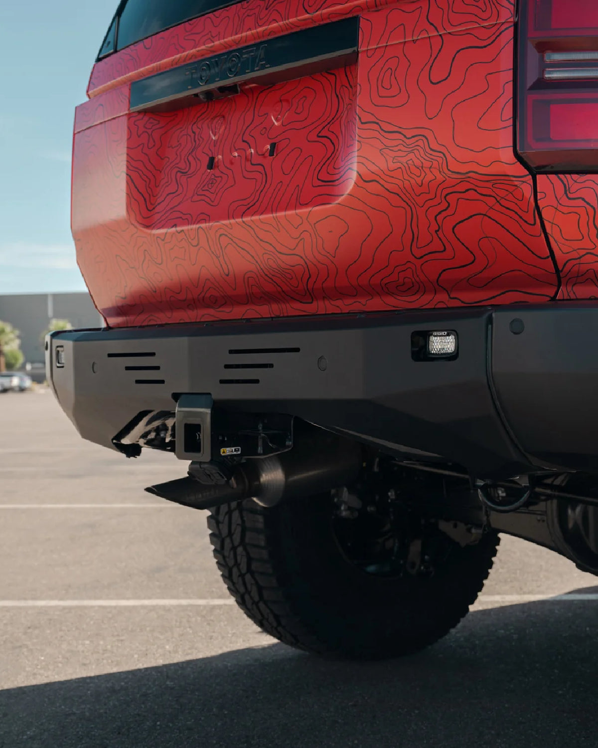 Rago Fabrication Low-Profile Rear Bumper for Land Cruiser 250 Series (2024–Present)