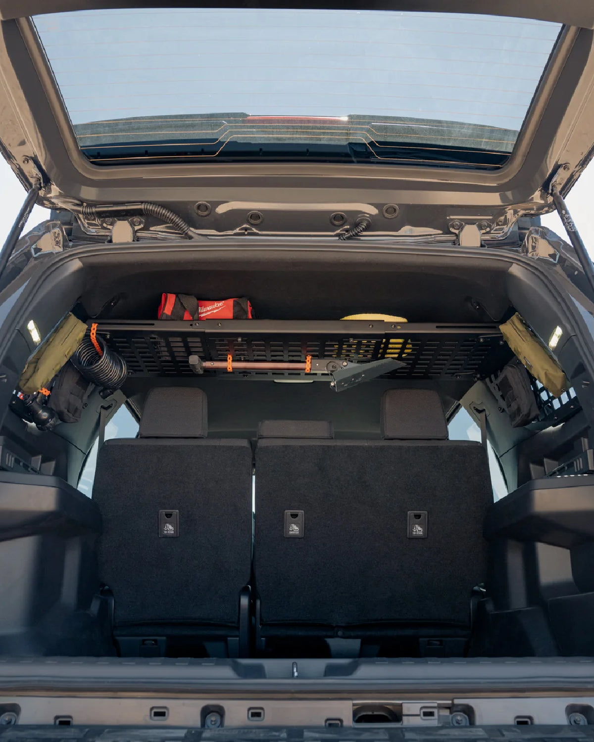 Rago Fabrication Rear Interior MOLLE Panel Shelf for 6th-Gen 4Runner (2025–Present)