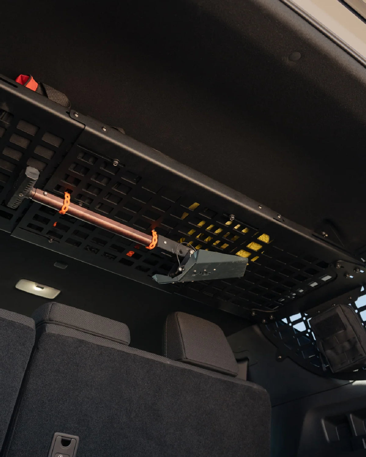 Rago Fabrication Rear Interior MOLLE Panel Shelf for 6th-Gen 4Runner (2025–Present)