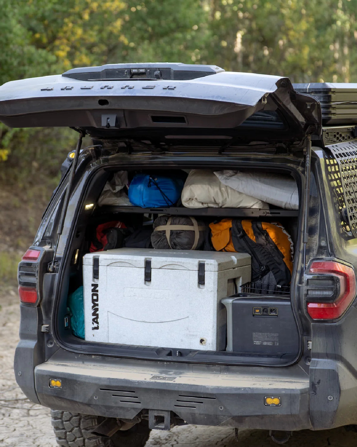 Rago Fabrication Rear Interior MOLLE Panel Shelf for 6th-Gen 4Runner (2025–Present)