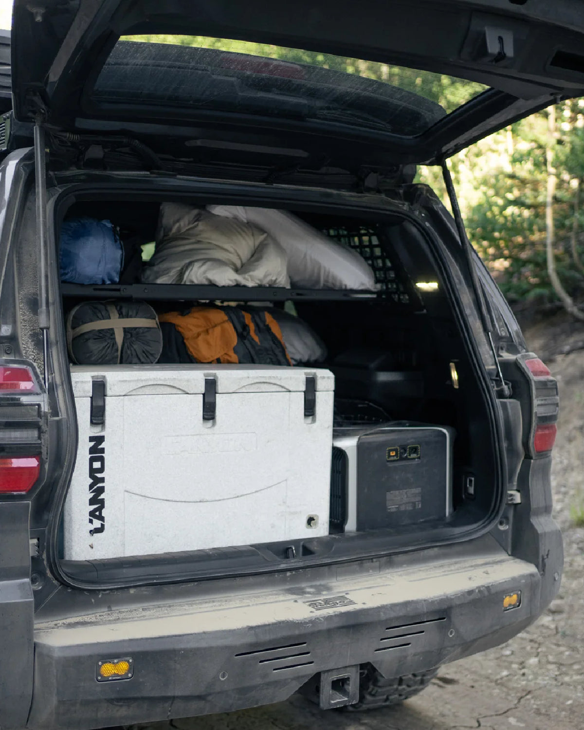 Rago Fabrication Rear Interior MOLLE Panel Shelf for 6th-Gen 4Runner (2025–Present)