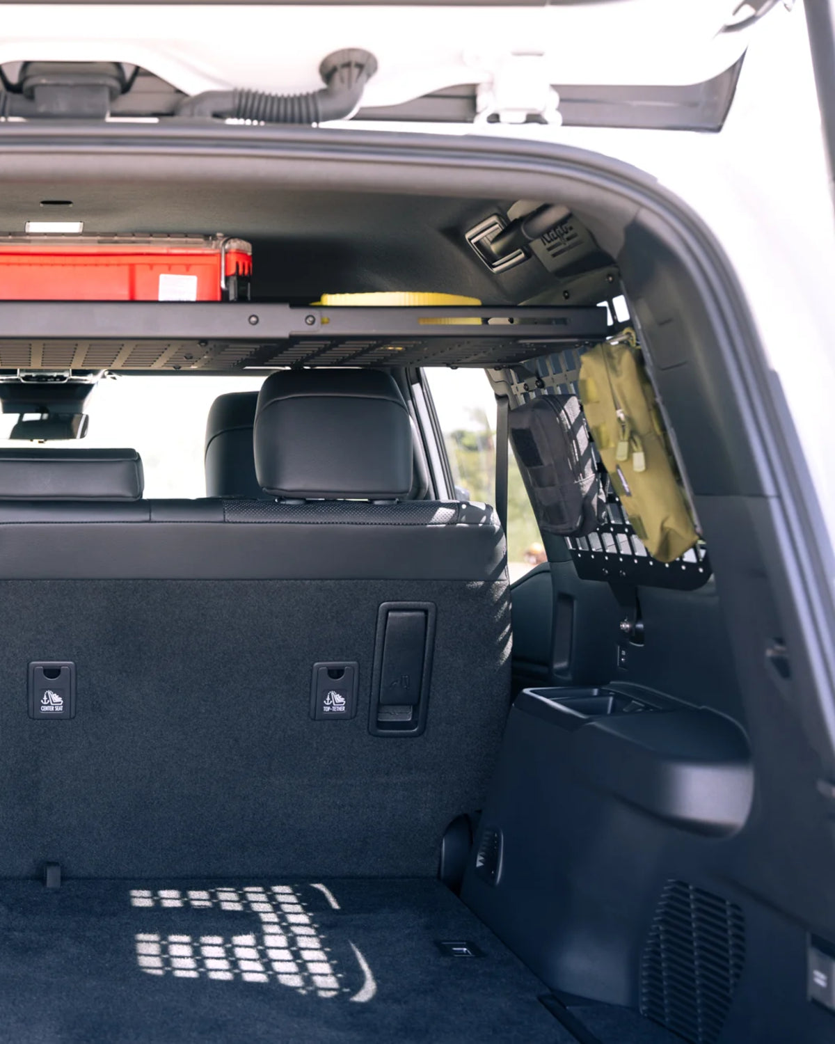 Rago Fabrication Rear Interior MOLLE Panel Shelf for Land Cruiser 250 Series (2024–Present)