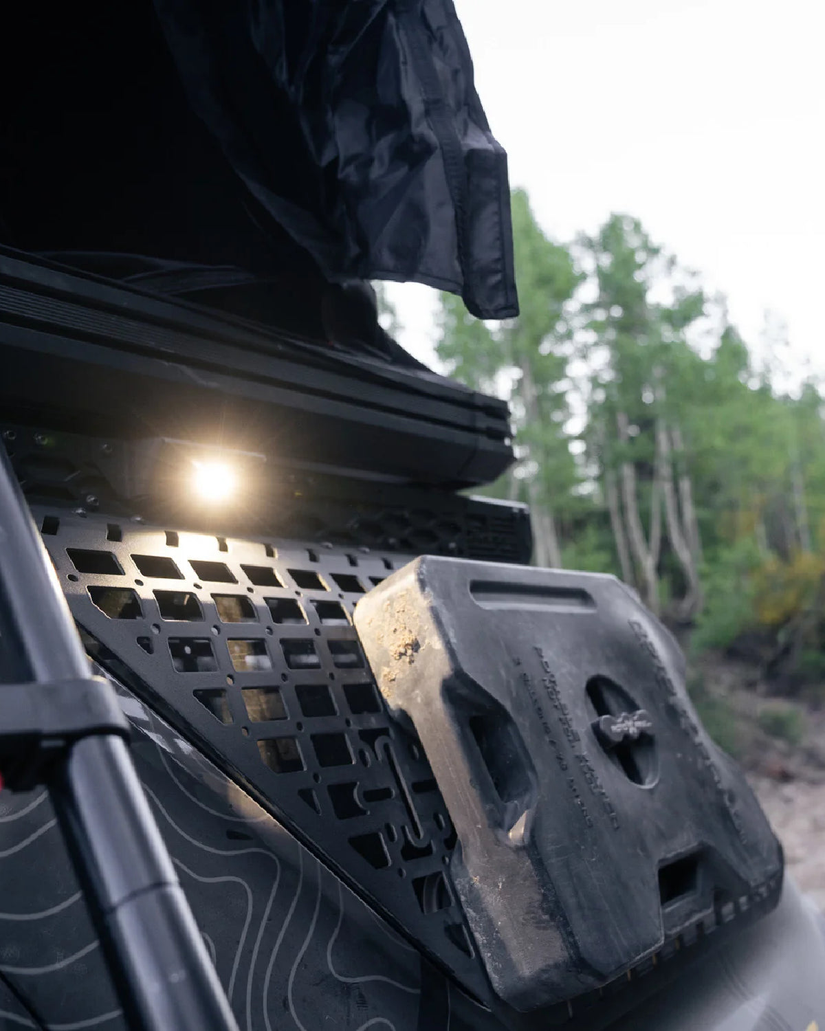 Rago Fabrication Driver's Side Rear Window Exterior MOLLE Panel for 6th-Gen 4Runner (2025–Present)