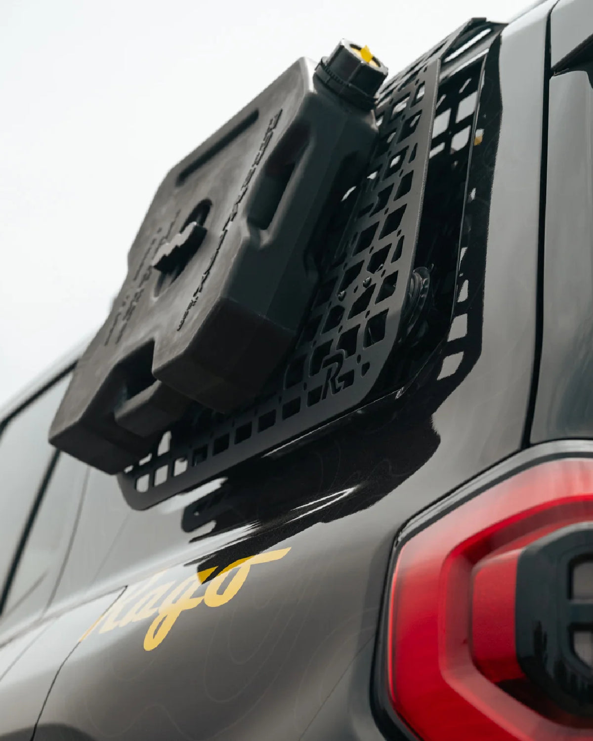 Rago Fabrication Driver's Side Rear Window Exterior MOLLE Panel for 6th-Gen 4Runner with OEM Roof Rails (2025–Present)