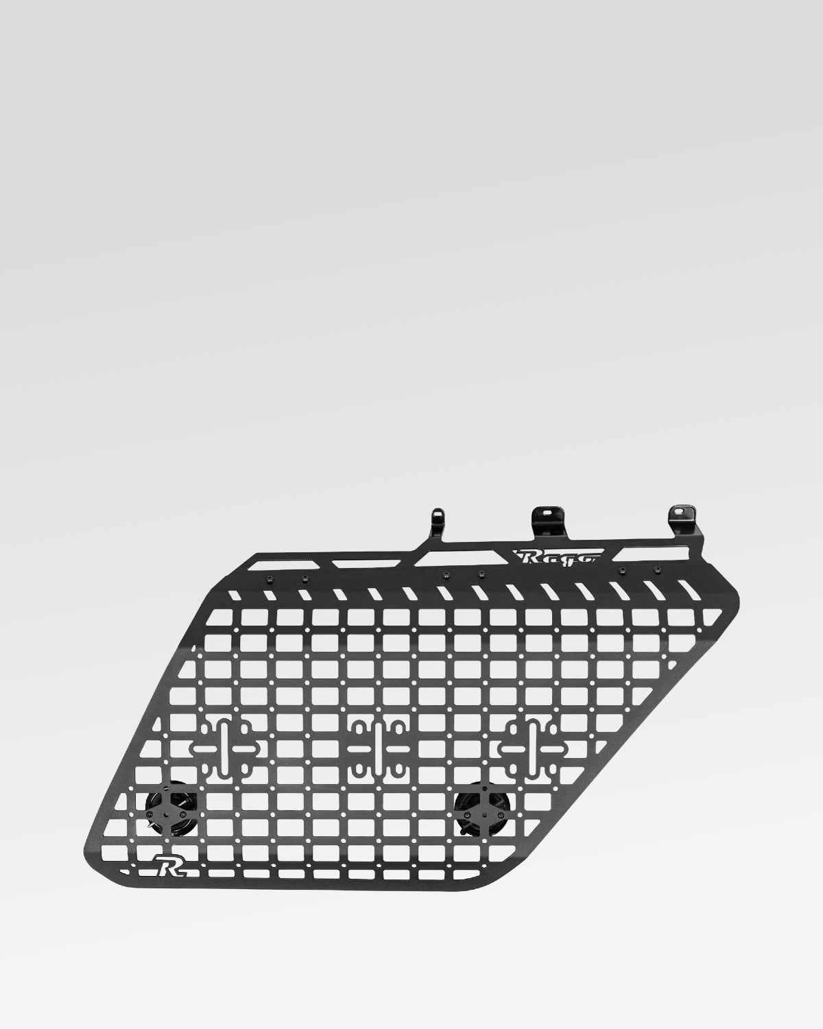 Rago Fabrication Passenger's Side Rear Window Exterior MOLLE Panel for 6th-Gen 4Runner with OEM Roof Rails (2025–Present)