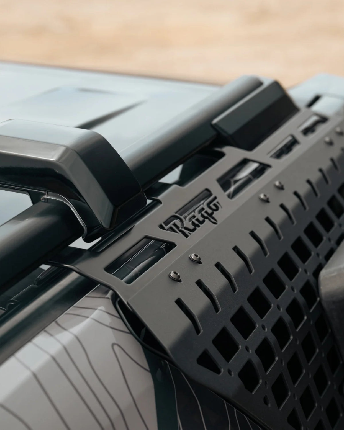 Rago Fabrication Rear Window Exterior MOLLE Panels for 6th-Gen 4Runner with OEM Roof Rails (2025–Present) - Pair