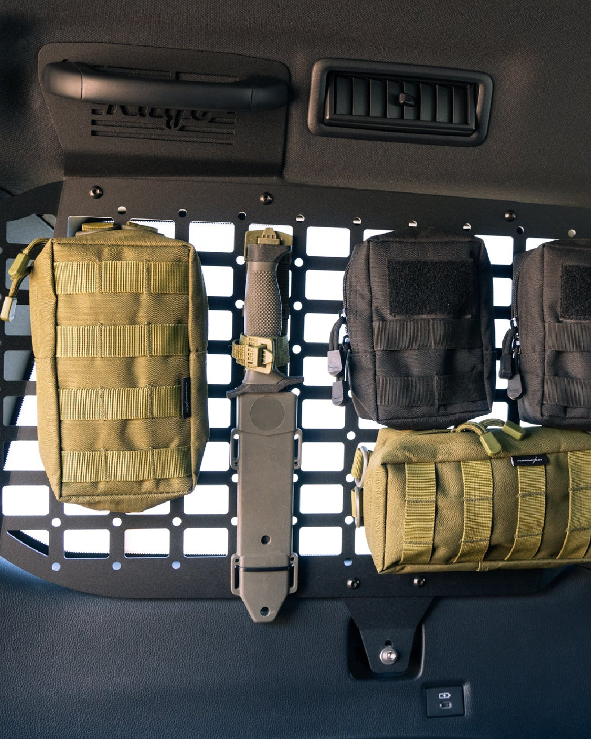 Rago Fabrication Rear Window Interior MOLLE Panels for Land Cruiser 250 Series (2024–Present) - Pair