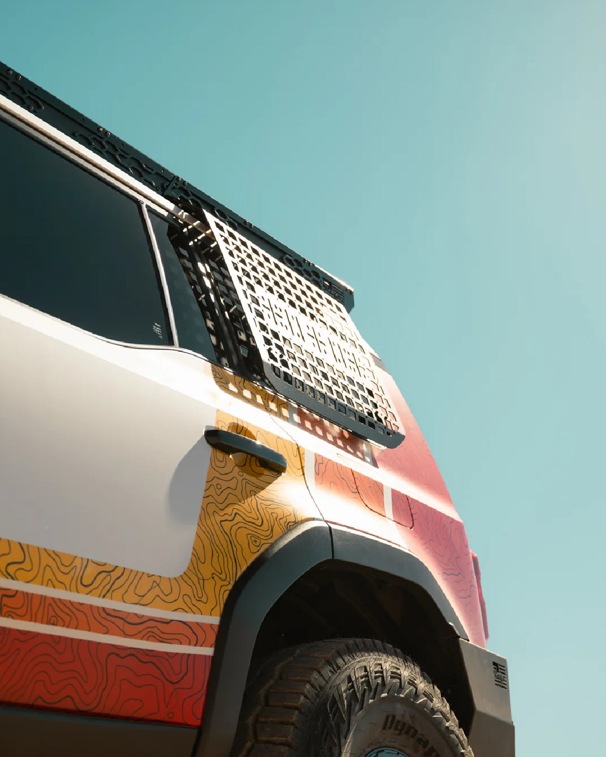 Rago Fabrication Rear Window Exterior MOLLE Panels for Land Cruiser 250 Series (2024–Present) - Pair