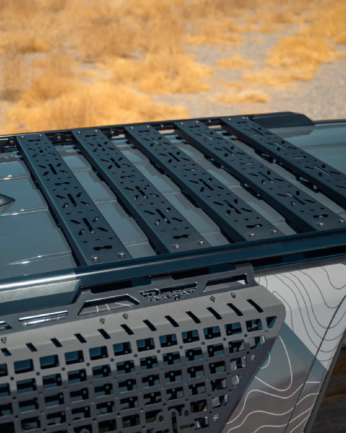 Rago Fabrication Roof Rack Crossbars for 6th-Gen 4Runner with OEM Roof Rails (2025–Present) - Set of 5