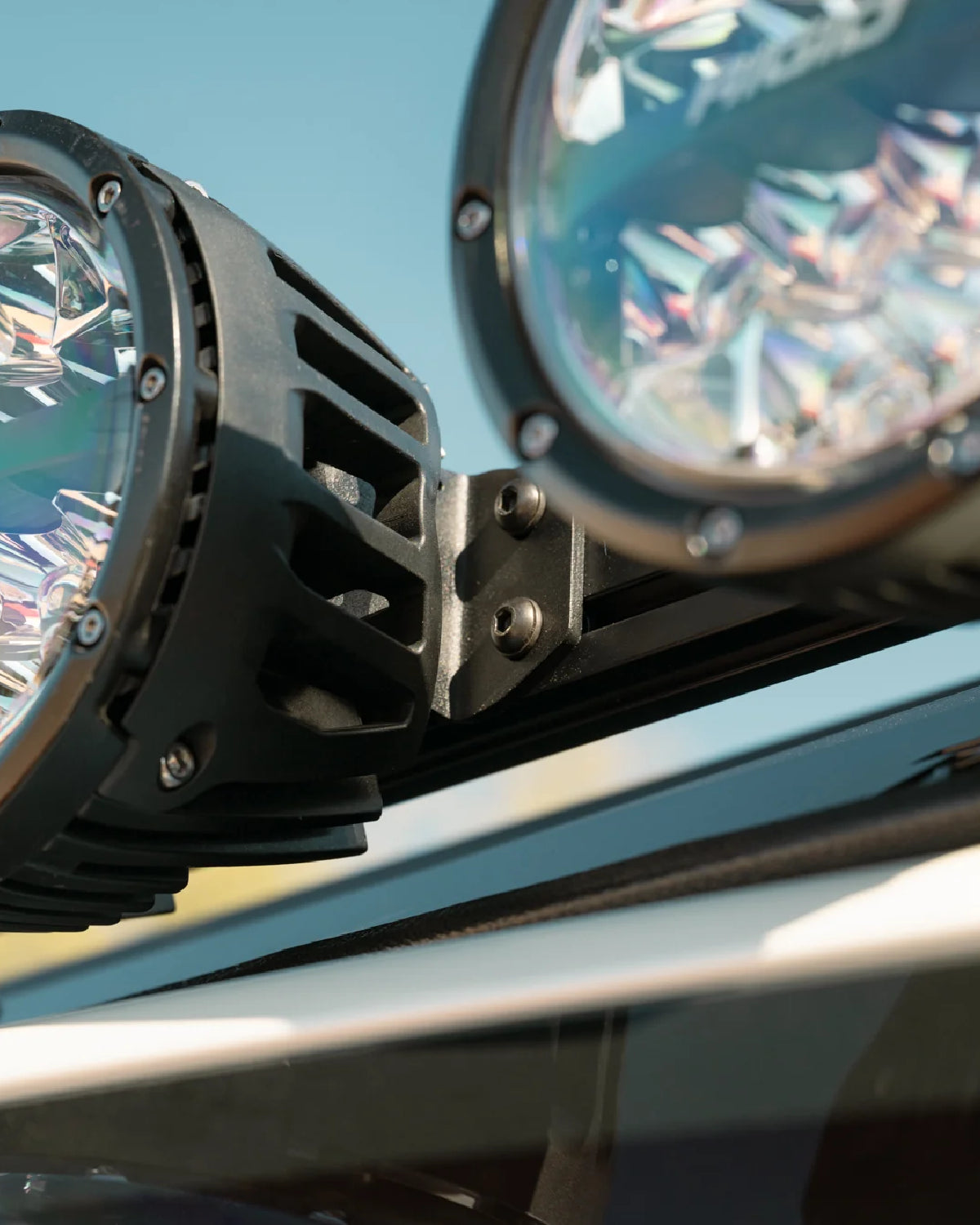 Rago Fabrication Roof Rack Rigid Industries Light Pod Bar Mounting Bracket for Land Cruiser 250 Series (2024–Present)