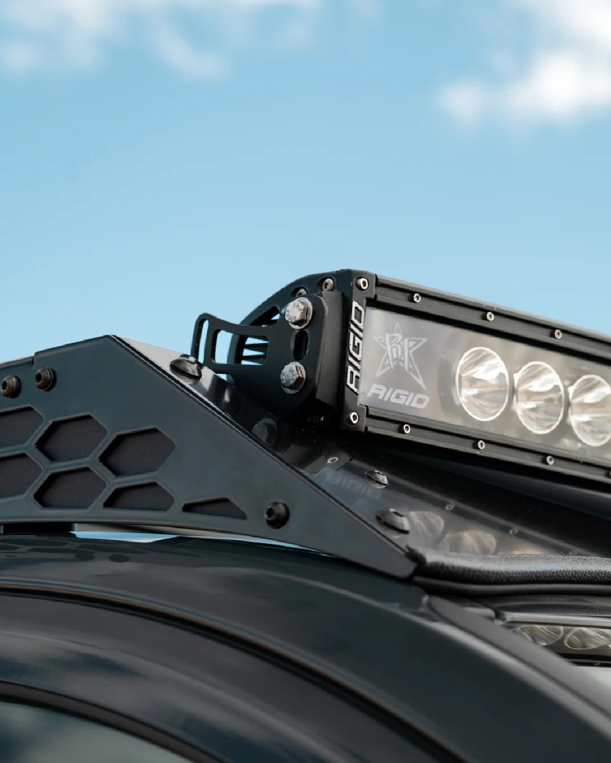 Rago Fabrication Roof Rack with 40 in Light Bar Cutout Front Fairing for 6th-Gen 4Runner (2025–Present)