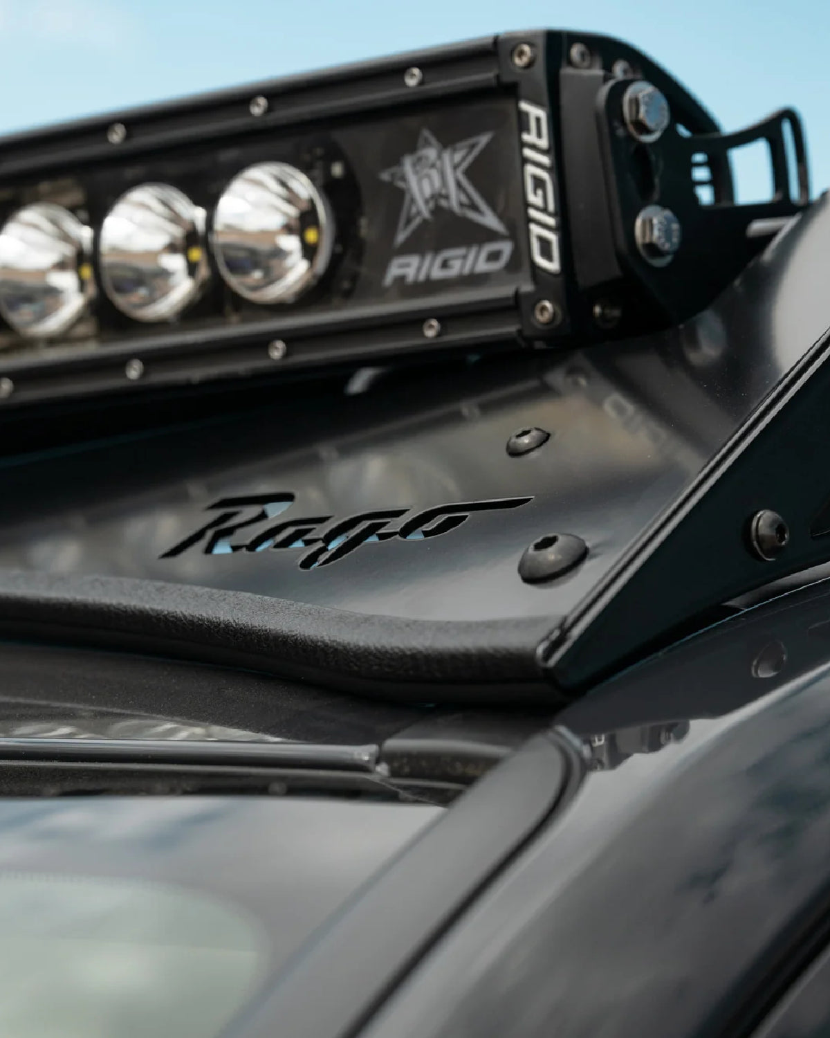 Rago Fabrication Roof Rack with 40 in Light Bar Cutout Front Fairing for 6th-Gen 4Runner (2025–Present)