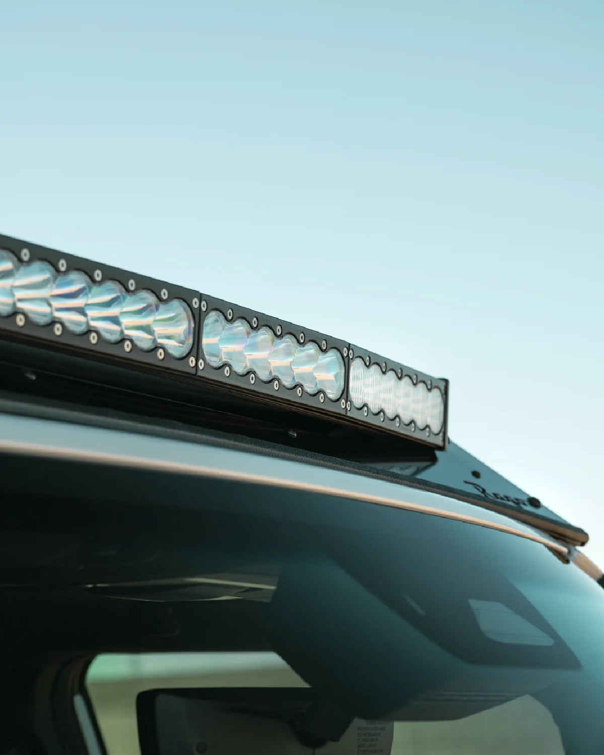 Rago Fabrication Roof Rack with 40 in Light Bar Cutout Front Fairing for Land Cruiser 250 Series (2024–Present)