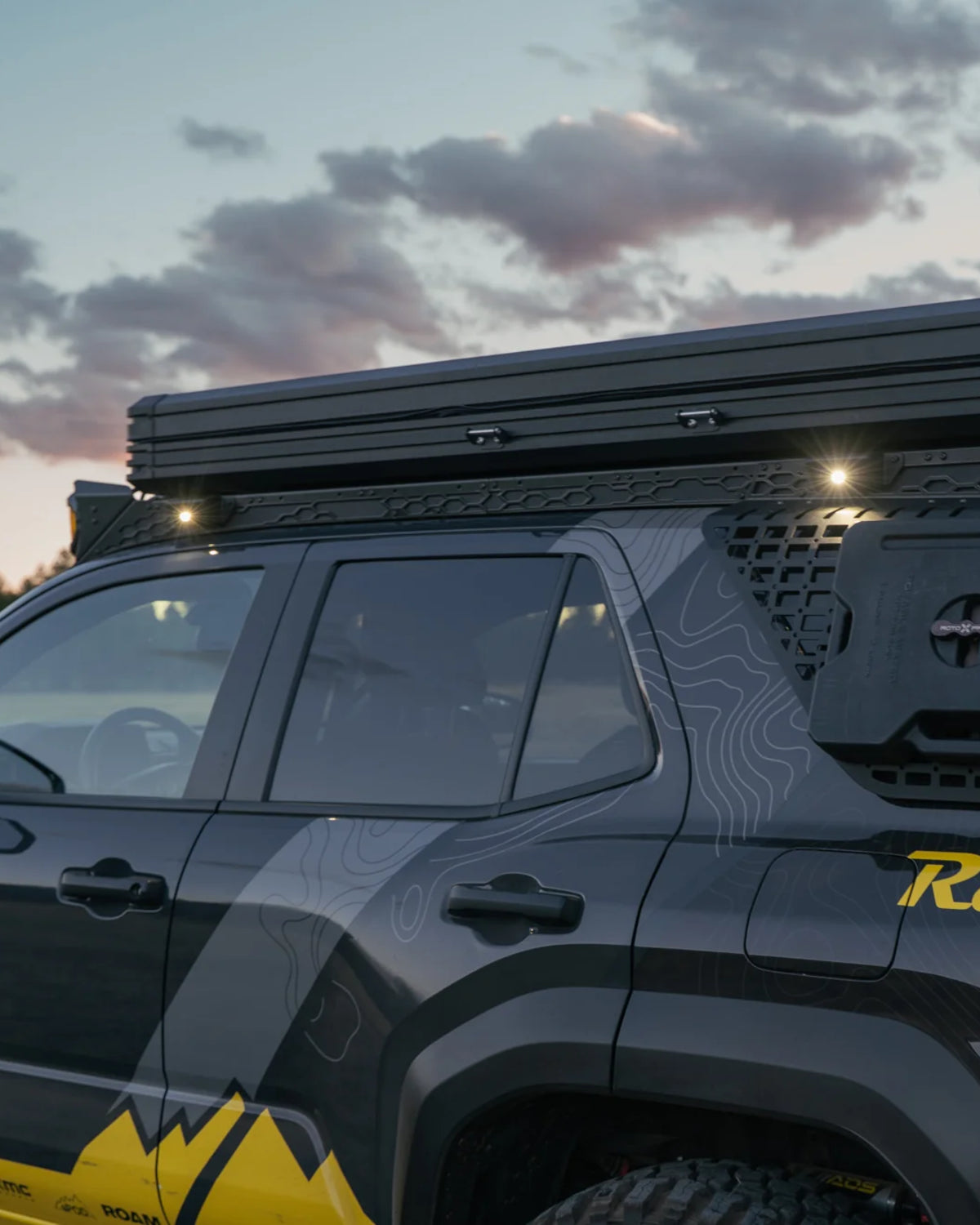 Rago Fabrication Roof Rack with Standard Front Fairing for 6th-Gen 4Runner (2025–Present)