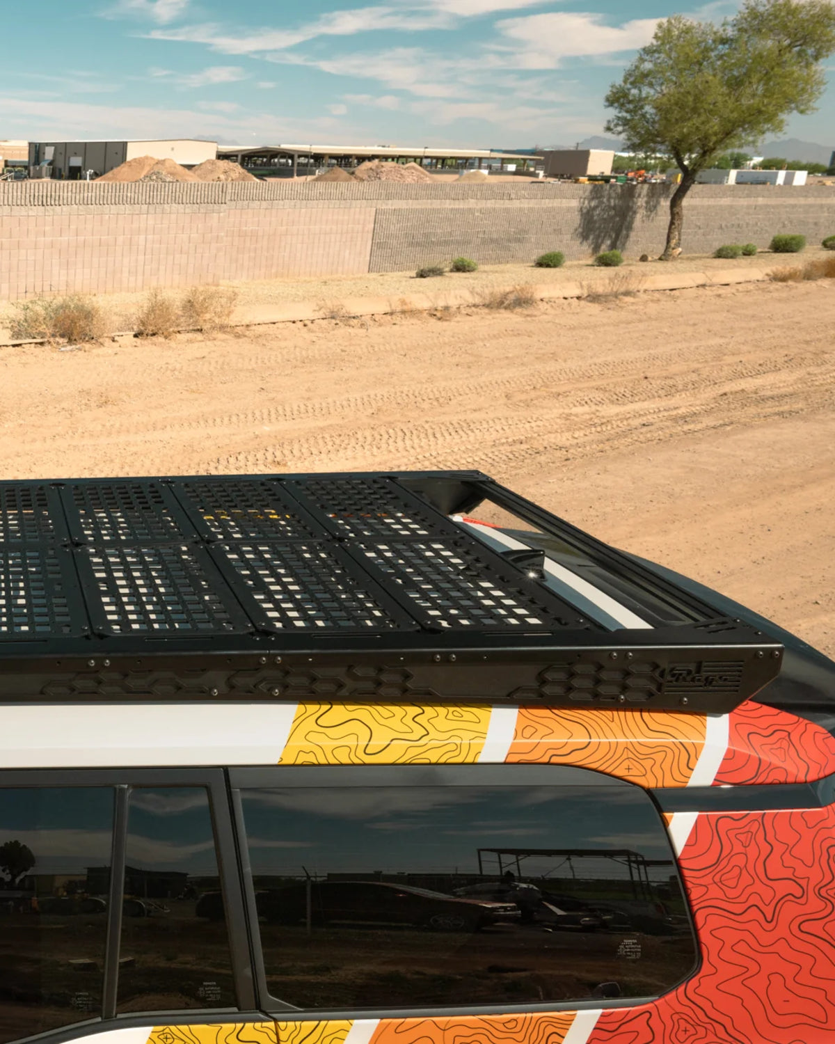 Rago Fabrication Roof Rack with Standard Front Fairing for Land Cruiser 250 Series (2024–Present)