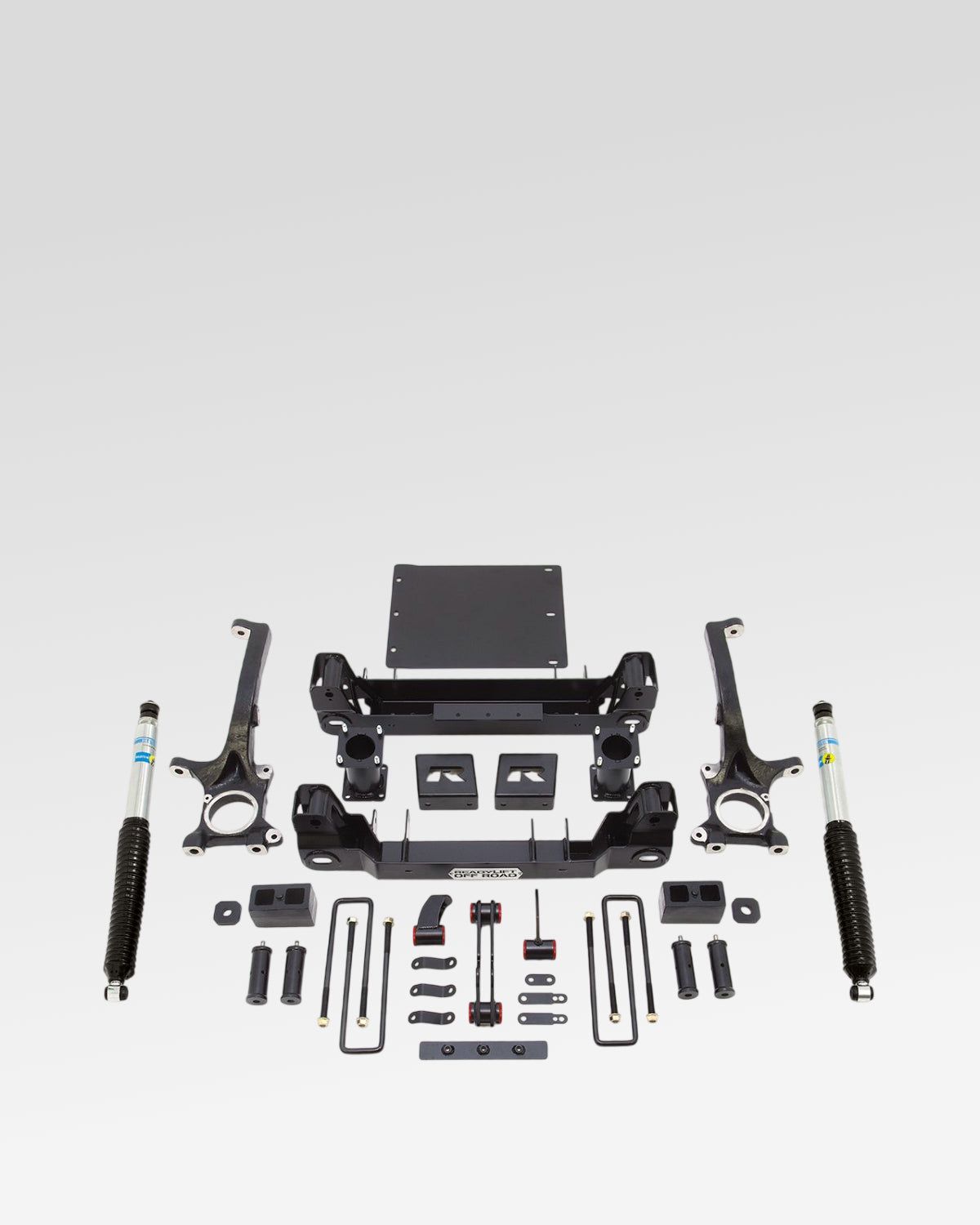 ReadyLift Suspension Kit with 8 in Front Lift, 8 in Rear Lift, and Bilstein Shocks for Toyota Tundra (2007–2021)