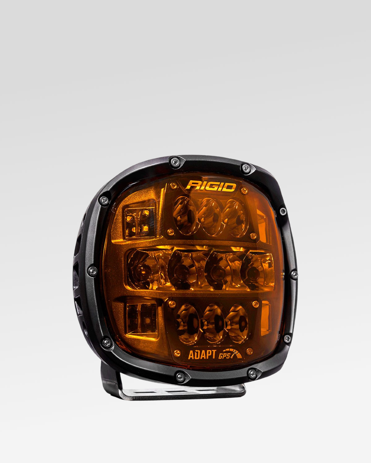Rigid Industries Adapt XP LED Light Pod with Multi-Pattern Beam Pattern and Amber Lens