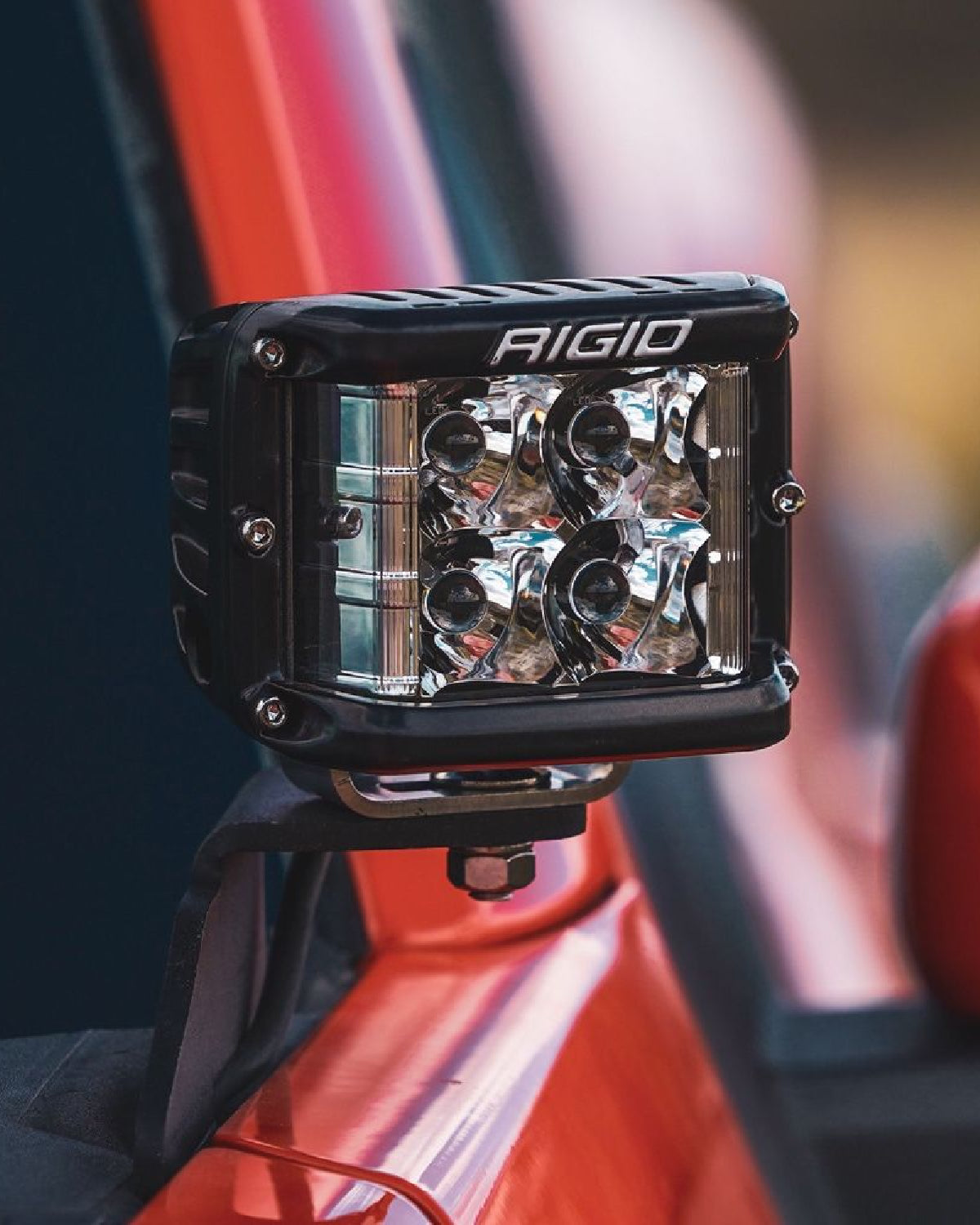 Rigid Industries D-Series D-SS LED Light Pods with Spot Beam Pattern and Clear Lens - Pair