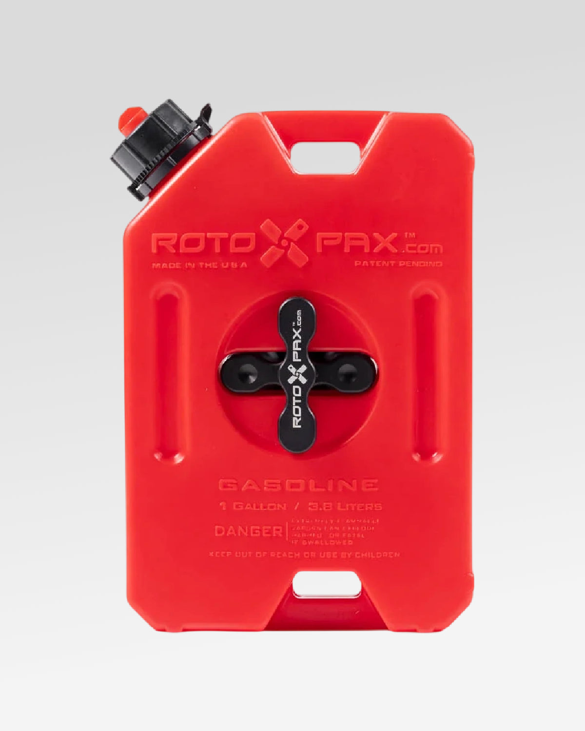 RotopaX 1 gal Gasoline Fuel Container in Red