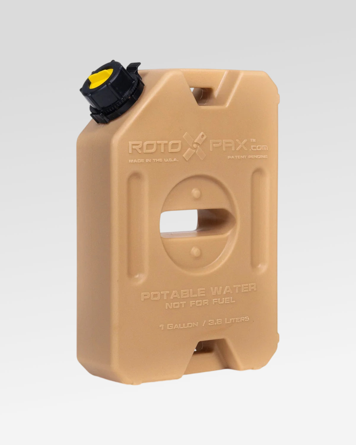 RotopaX 1 gal Liquid Container in Tan Beige