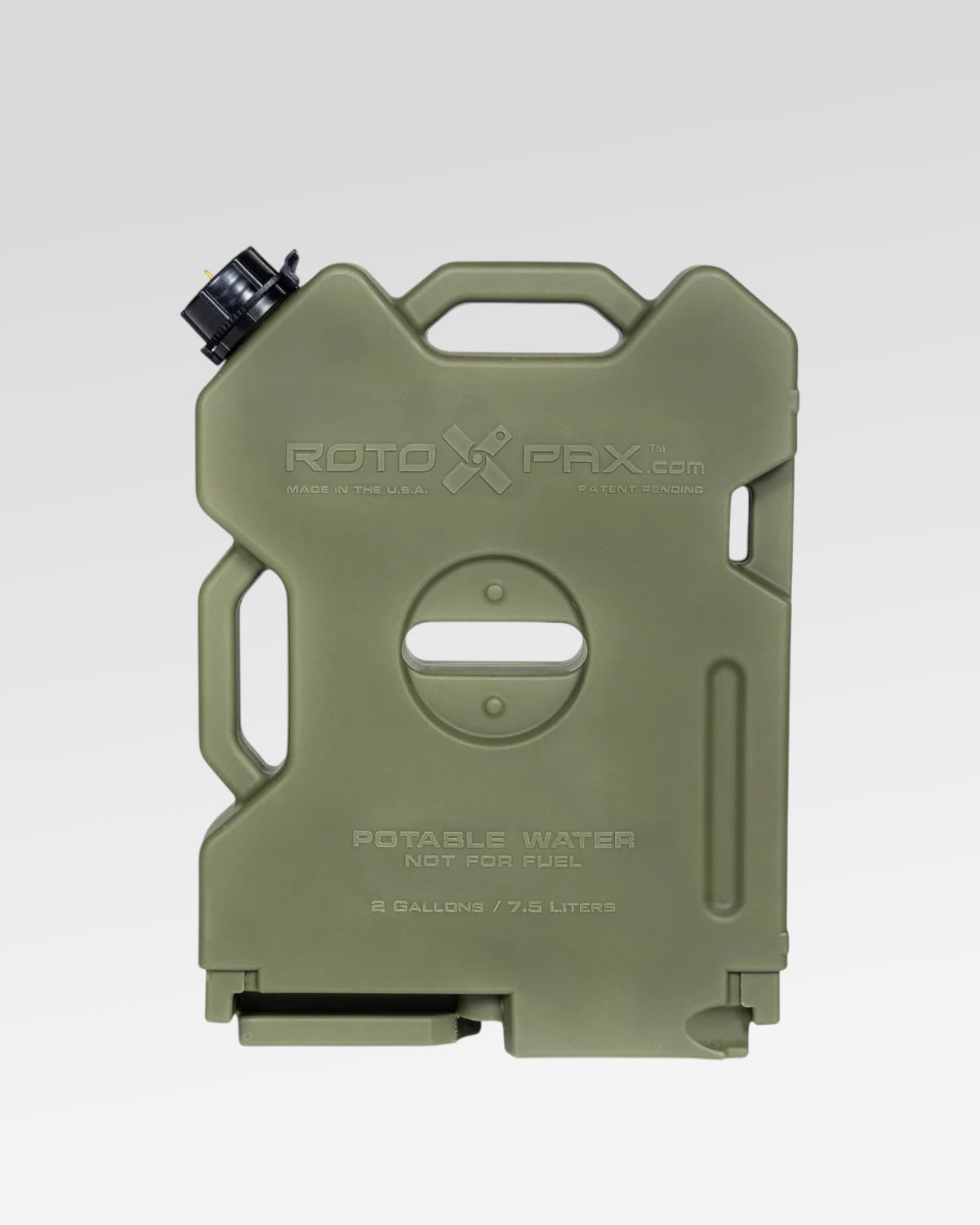 RotopaX 2 gal Liquid Container in Olive Drab Green