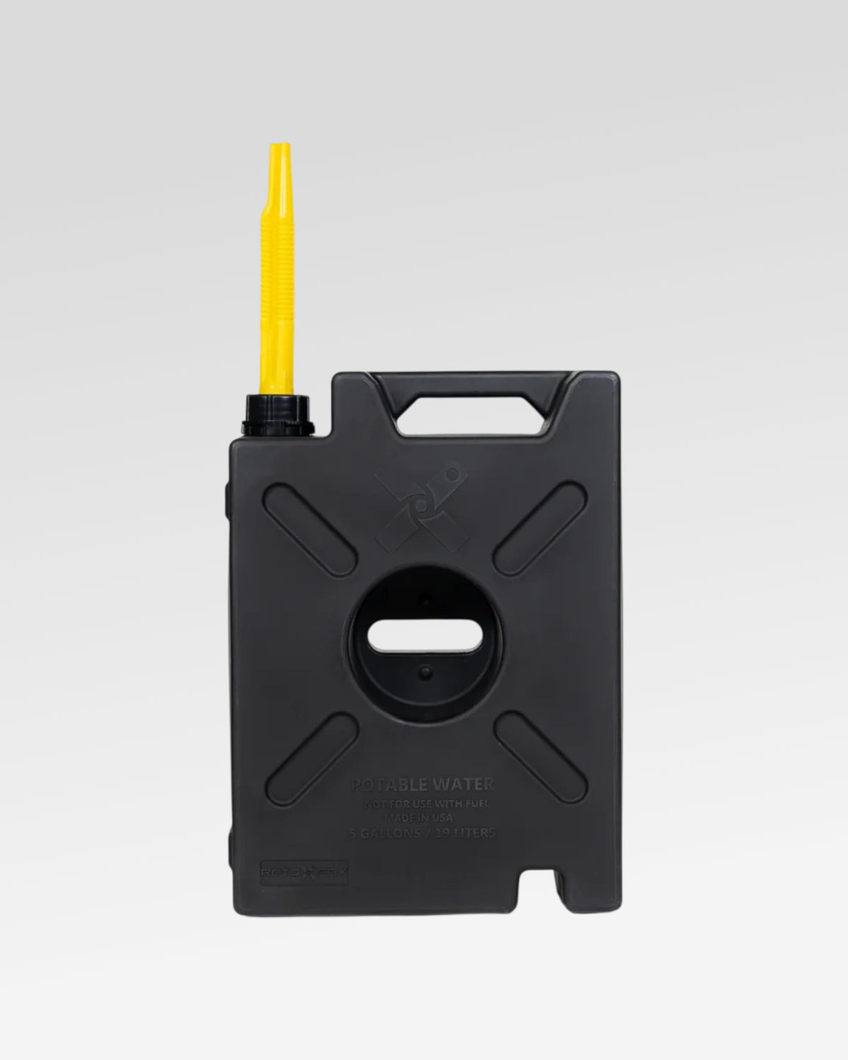 RotopaX 5 gal Liquid Container in Black