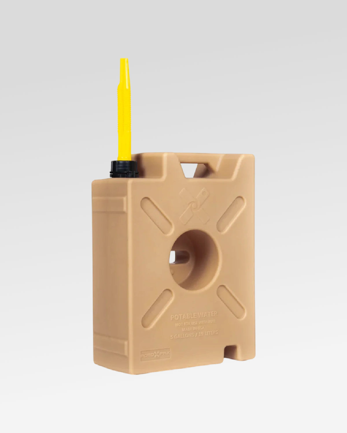 RotopaX 5 gal Liquid Container in Tan Beige