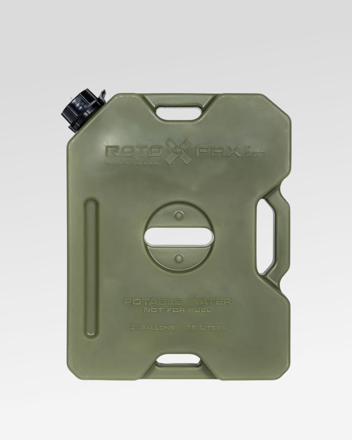 RotopaX Gen 2 2 gal Liquid Container in Olive Drab Green