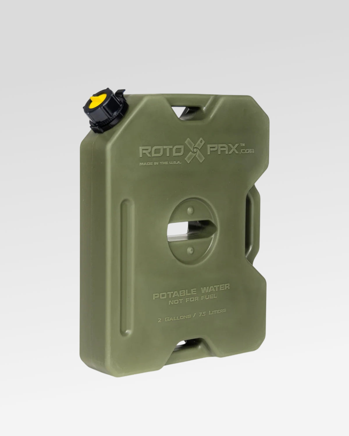 RotopaX Gen 2 2 gal Liquid Container in Olive Drab Green