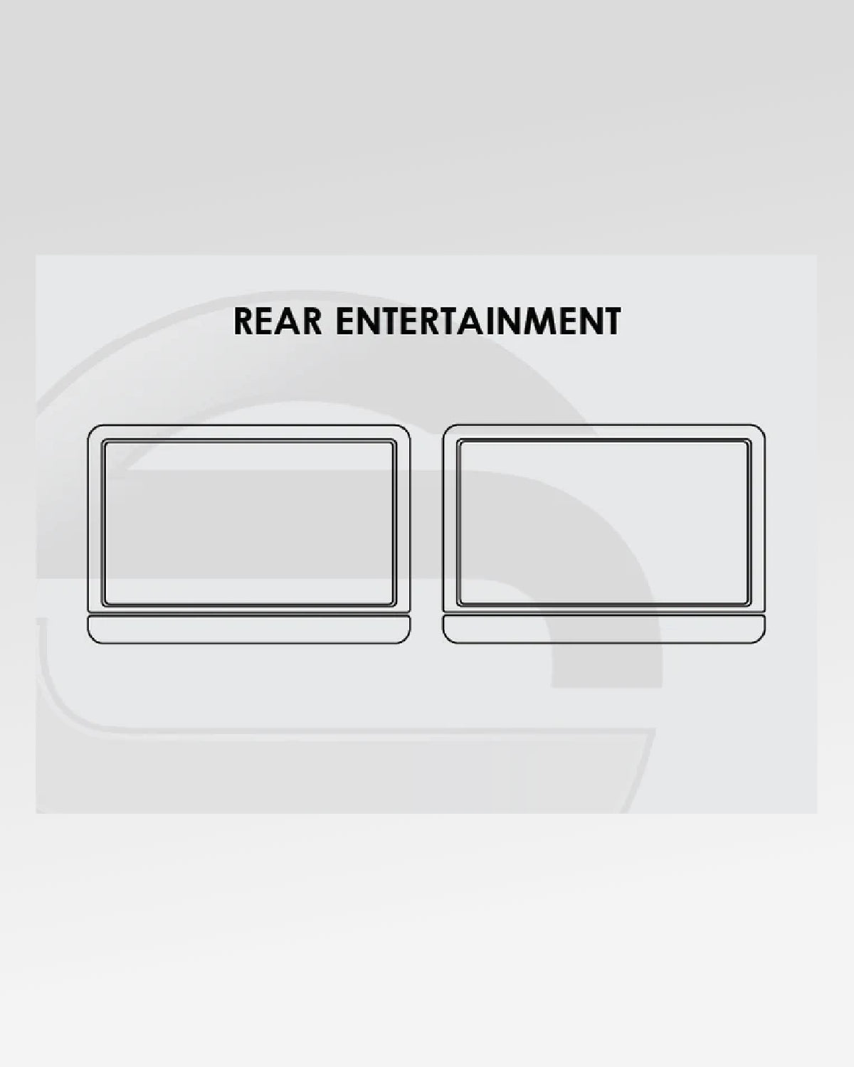Screen ProTech 11.6" Rear Entertainment Screen Protection Kit for LX 570 (2016–2021)