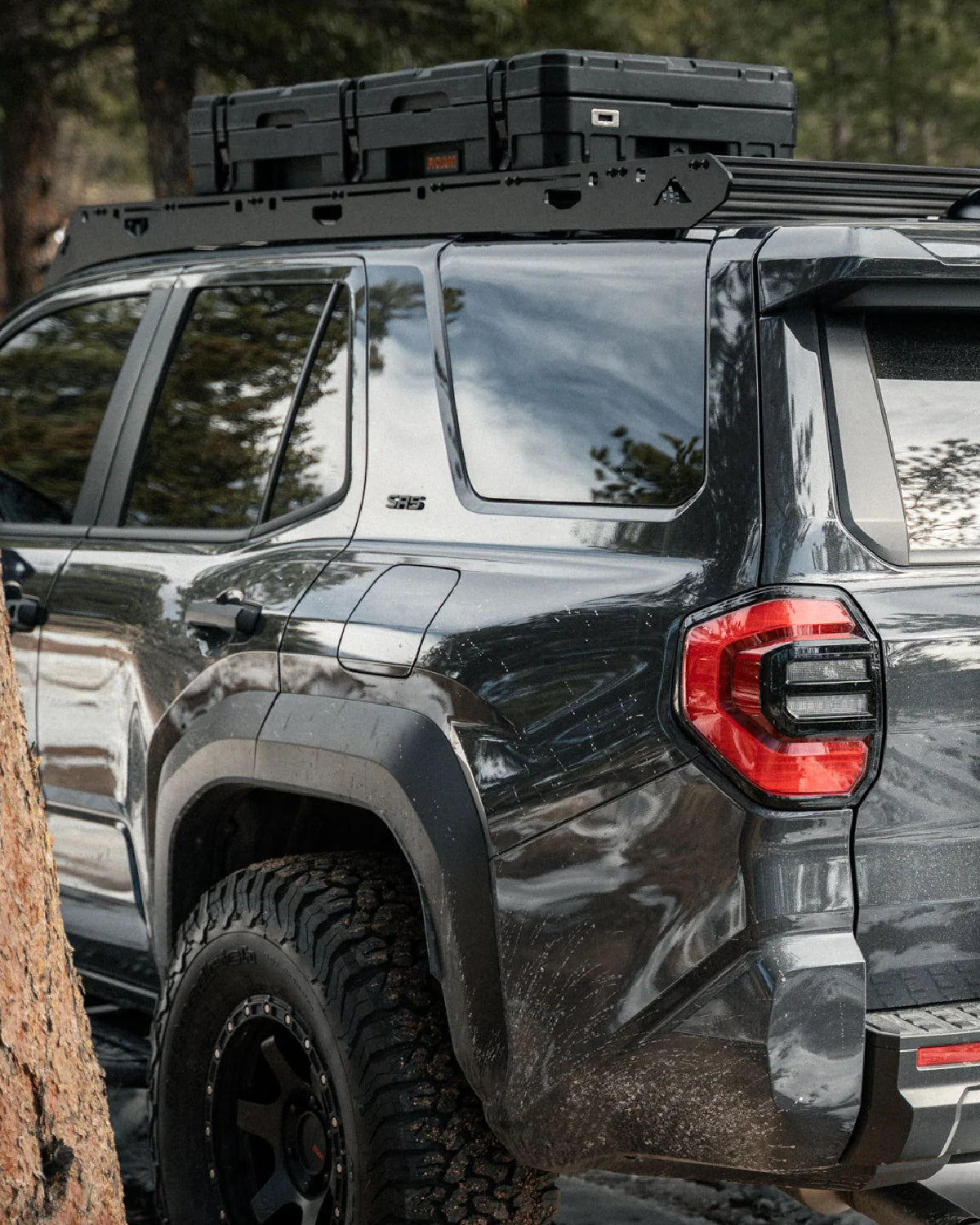 Sherpa Equipment Co. Peak Series Capitol Roof Rack with Standard Fairing for 6th-Gen 4Runner (2025–Present)