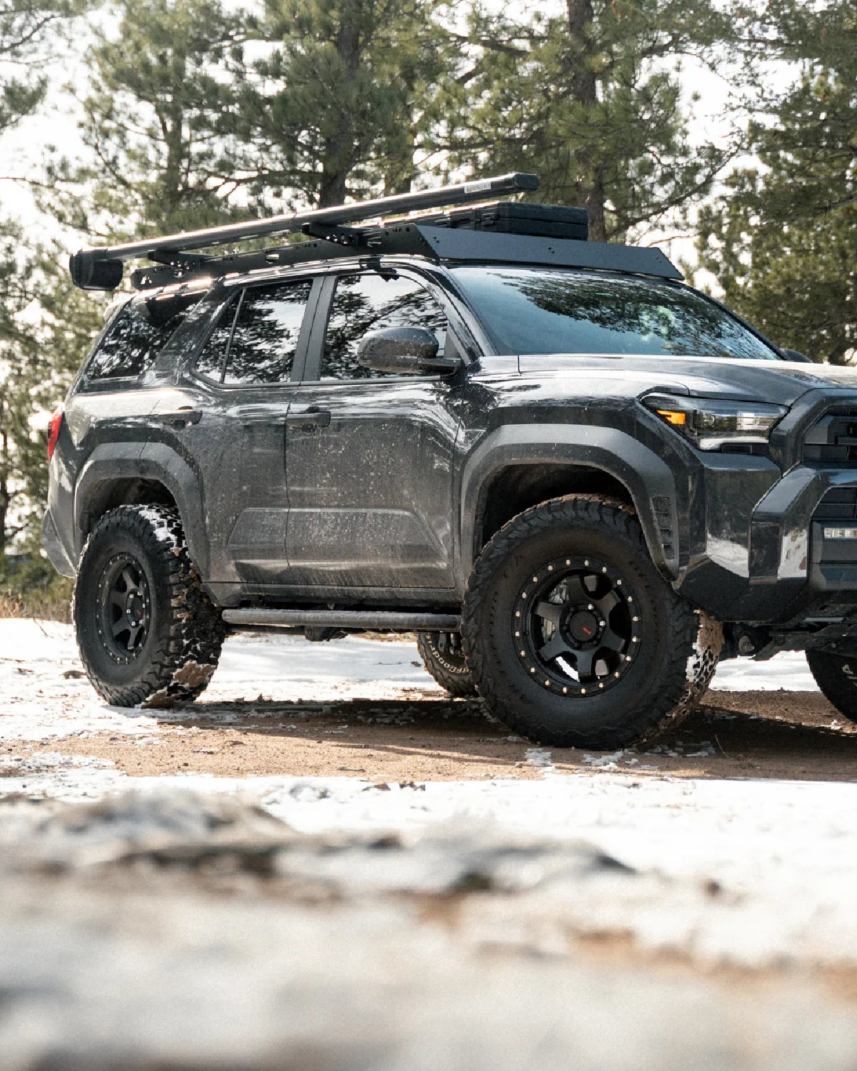 Sherpa Equipment Co. Peak Series Capitol Roof Rack with Standard Fairing for 6th-Gen 4Runner (2025–Present)