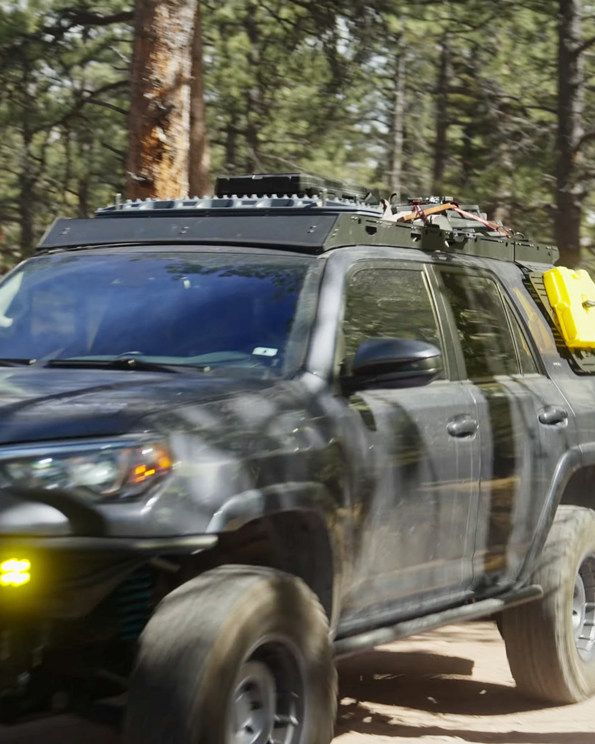 Sherpa Equipment Co. Peak Series Crestone Roof Rack with Standard Fairing for 5th-Gen 4Runner (2010–2024)